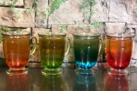 Lemonade Raspberry Lemonade Bistro Fruit Punch Bistro Ice Tea Sago't Gulaman